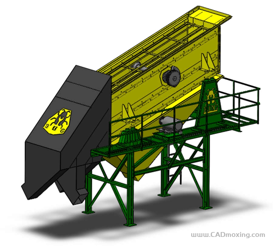 1200*4000*3三阶筛选机