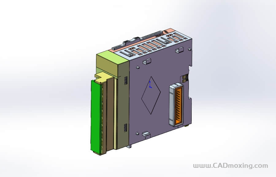 CAD模型网GL10-1600END(AM600-0016ETN整机模型PLC)三维模型