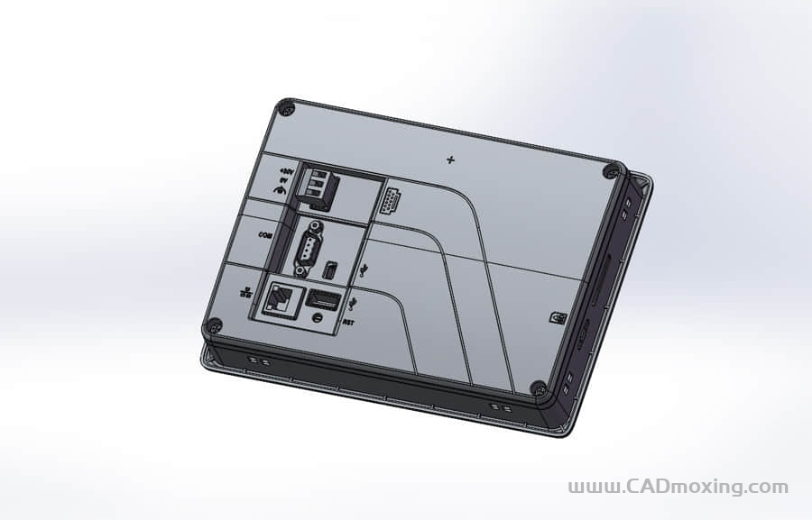CAD模型网IT7070E电容触摸显示屏（整机模型）三维模型