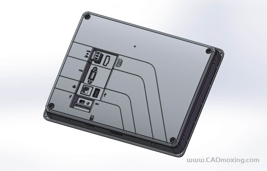 IT7100E电容触摸显示屏（整机模型）