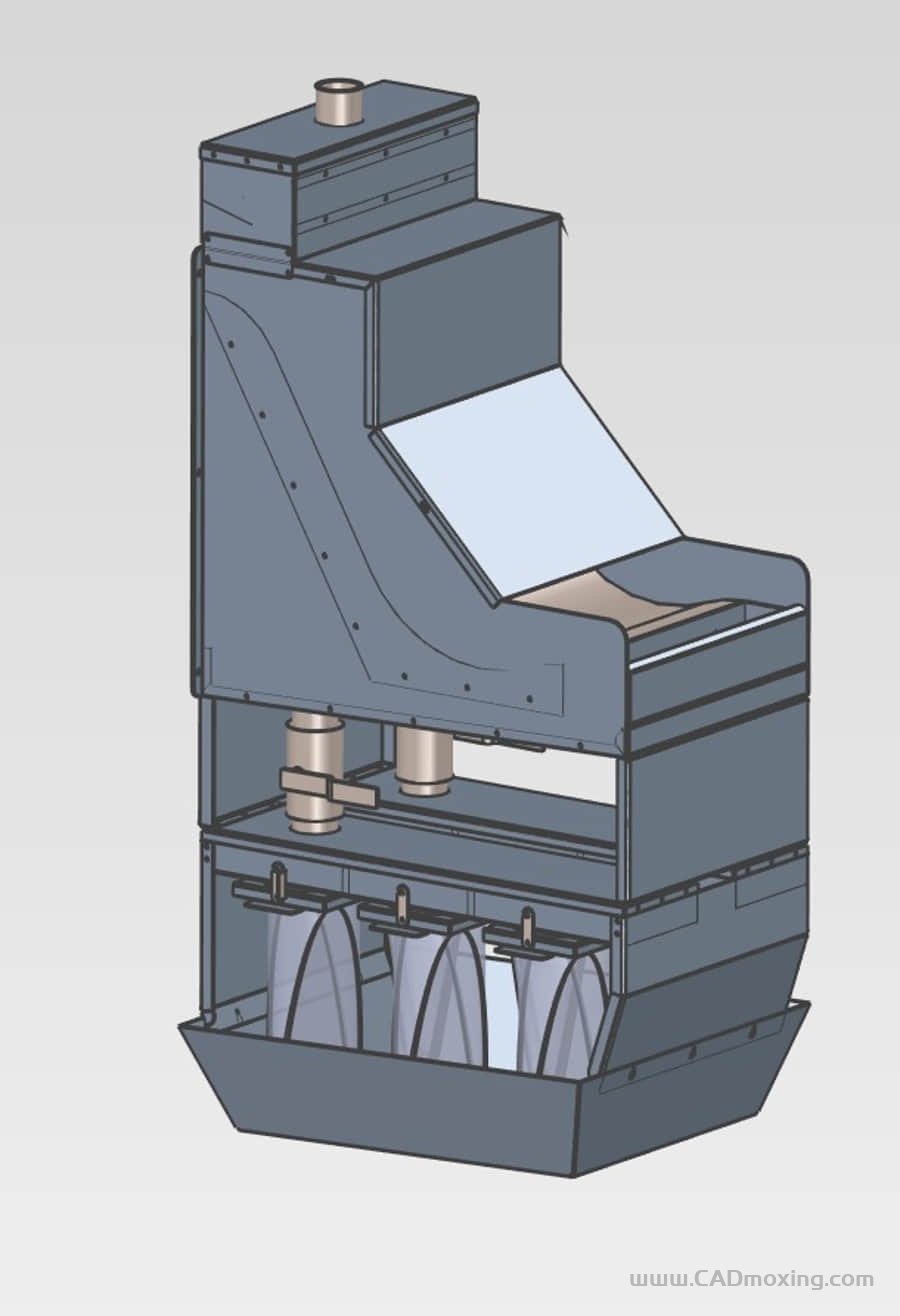S型弯管过滤除尘器系统
