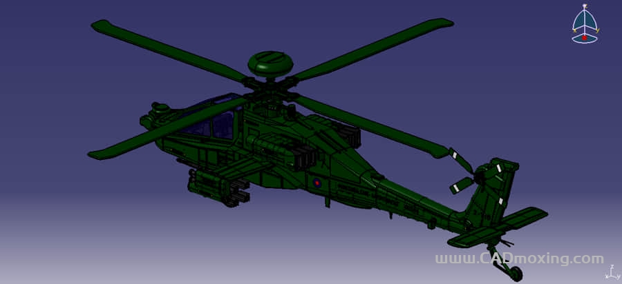 波音ah-64阿帕奇武装直升机