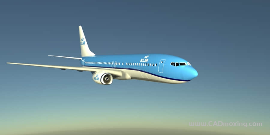 波音客机-737 一比一简易模型