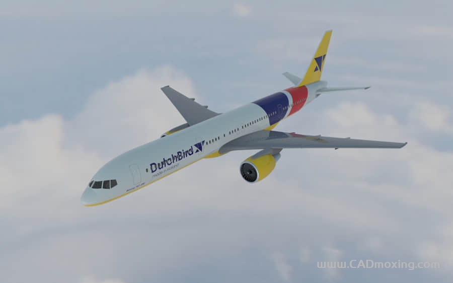 波音客机-757-200 一比一简易模型