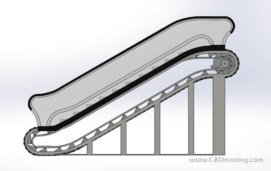 步行式扶梯电梯