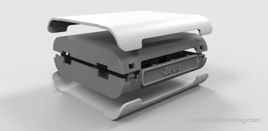 CAD模型网USB充电宝/充电器外壳设计三维模型