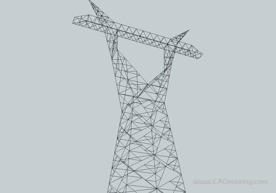 高压输电铁塔高度36米