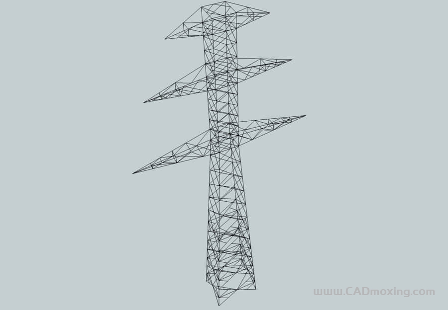 高压输电铁塔高度40米