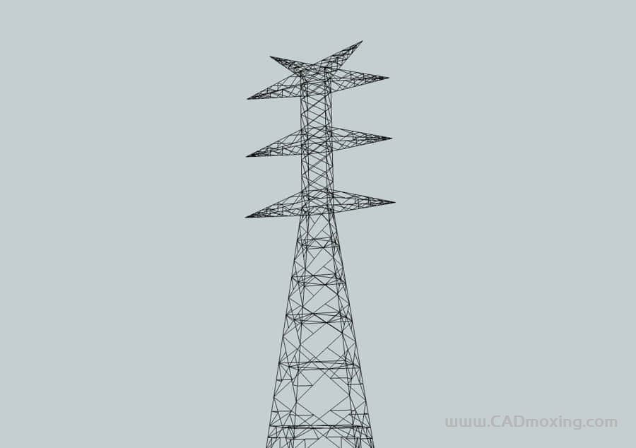 高压输电铁塔高度49米