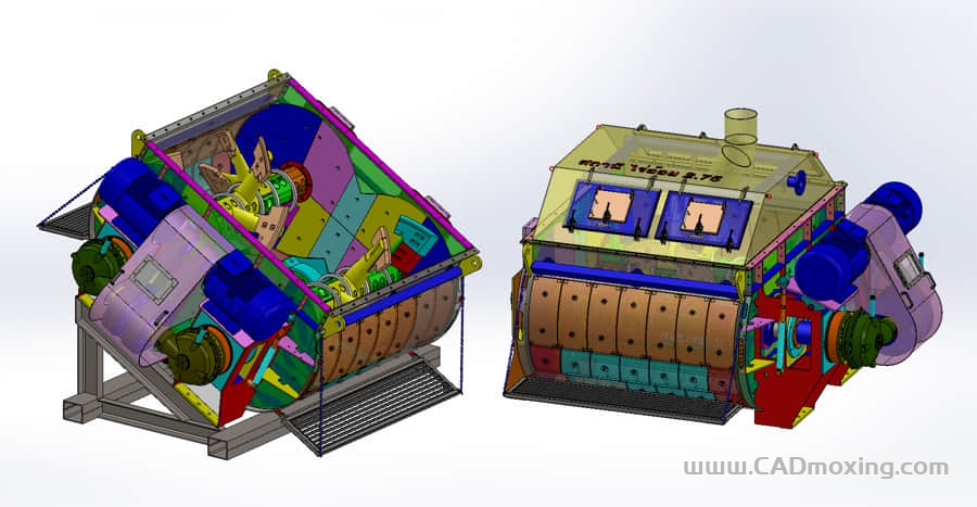 高粘度材料搅拌混料机