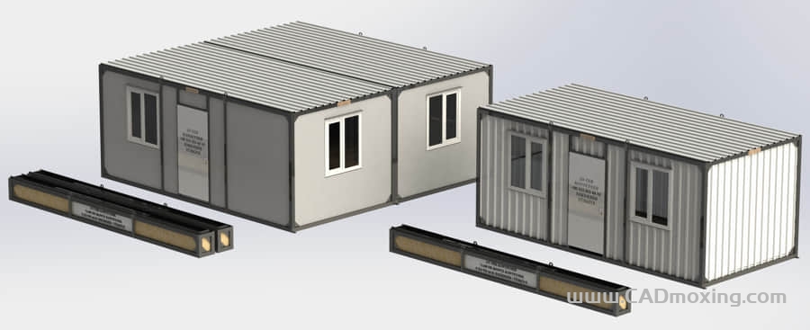 集装箱移动式板房房屋框架