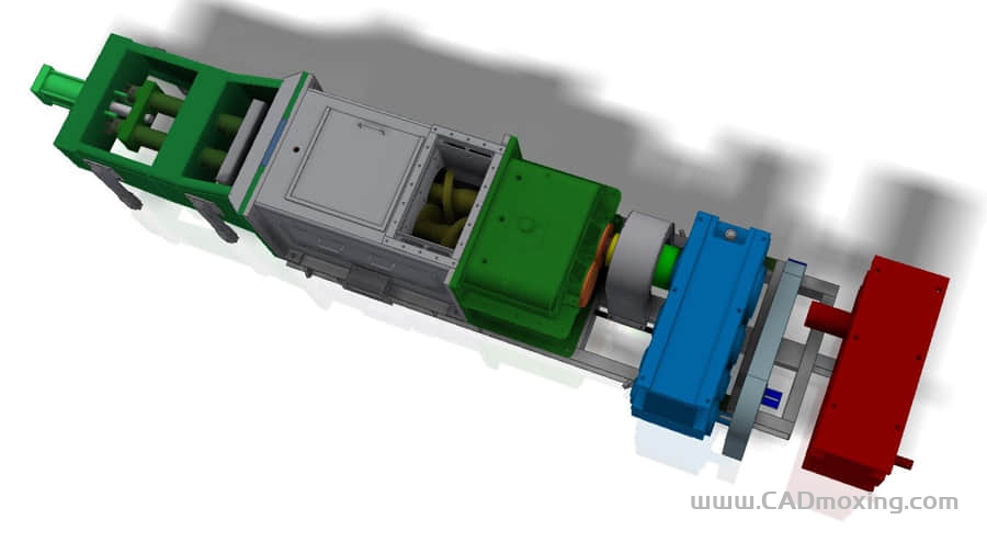 双螺杆压榨挤压机
