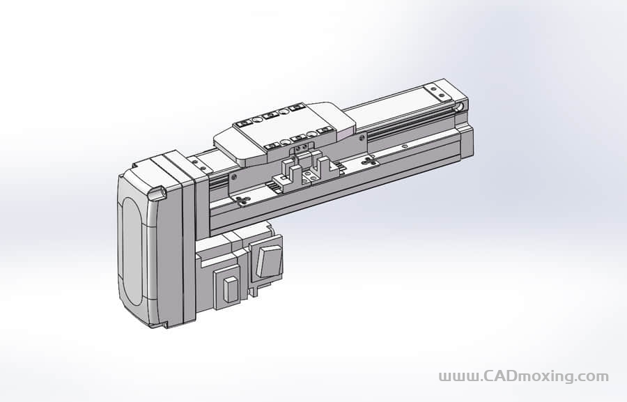 GCR40-MP系列全封闭静音内嵌式滚珠丝杠直线滑台