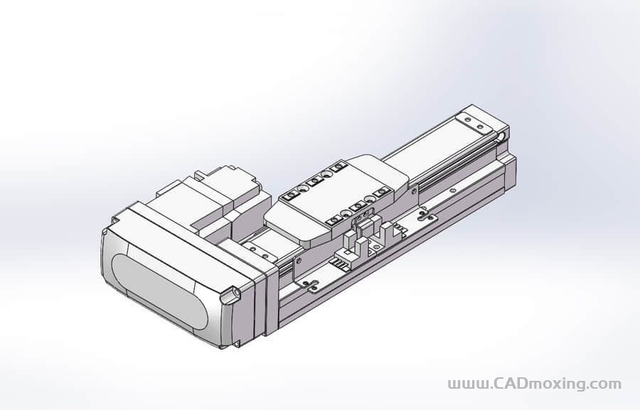GCR40-MR系列全封闭静音内嵌式滚珠丝杠直线滑台