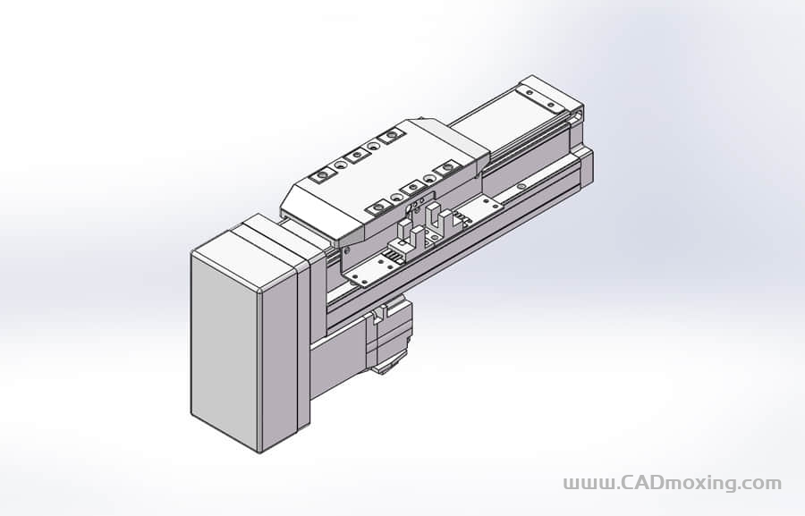 GCR50-MP系列全封闭静音内嵌式滚珠丝杠直线滑台