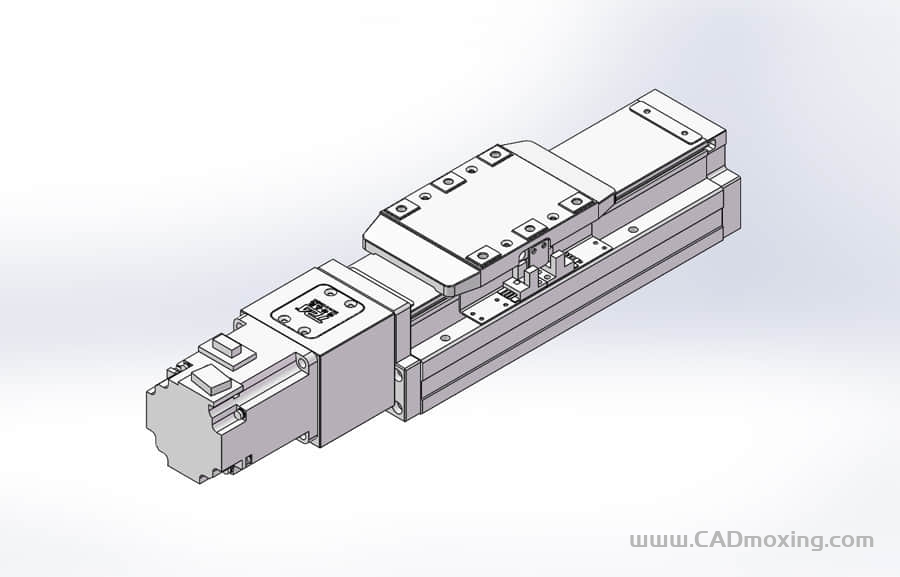 GCR80-M-200W系列全封闭静音内嵌式滚珠丝杠直线滑台