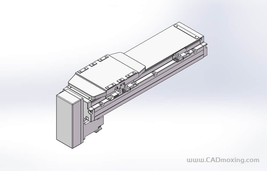 GCR120-MP系列全封闭静音内嵌式滚珠丝杠直线滑台
