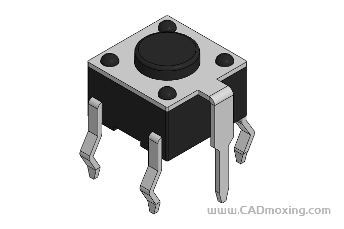 TS6系列THT-GT轻触4脚贴片微动开关