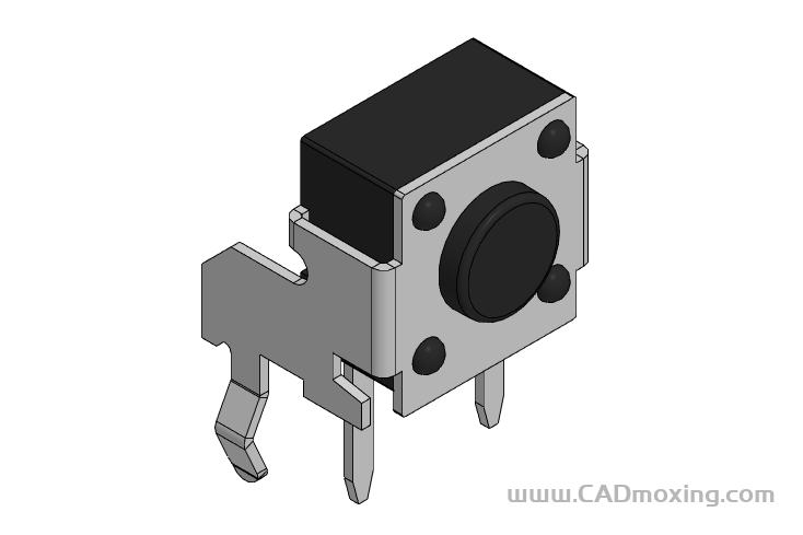 TS6系列THT-RA轻触4脚贴片微动开关