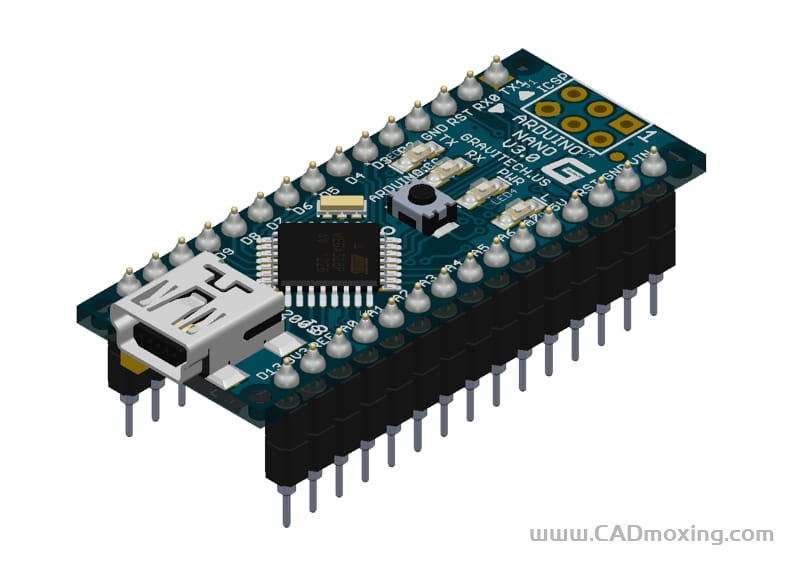 Adruino Nano 带焊接plss 15PIN开发板模块