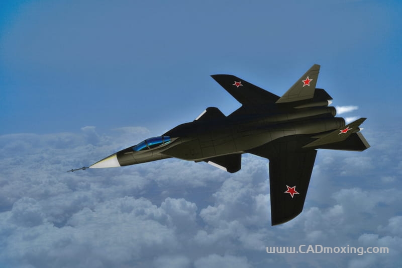 苏霍伊 SU-47 前略翼隐身战斗机