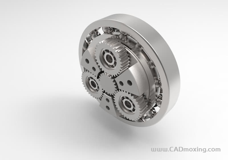 CAD模型网行星齿轮减速机设计三维模型 CAD模型网行星齿轮减速机设计三维模型