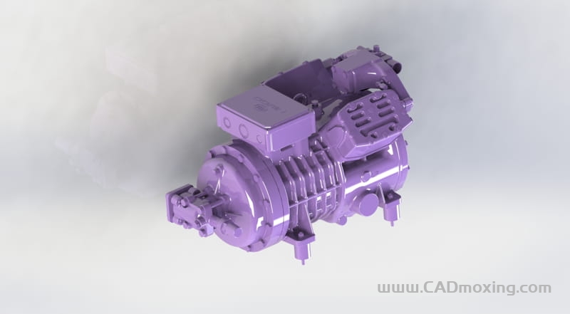 CAD模型网意大利都凌H系列活塞压缩机Dorin-H1500CS三维模型 CAD模型网意大利都凌H系列活塞压缩机Dorin-H1500CS三维模型