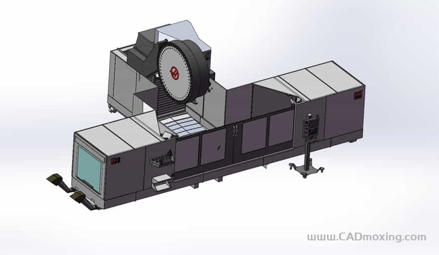 CAD模型网HAAS-VS3 三轴数控中心三维模型