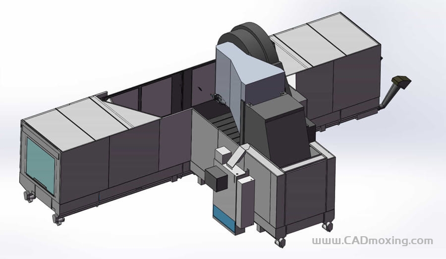 CAD模型网HAAS-VS3 三轴数控中心三维模型 CAD模型网HAAS-VS3 三轴数控中心三维模型
