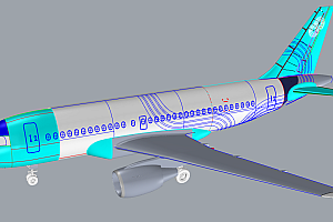 空客A319飞机