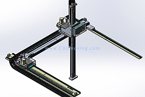 CNC三轴3D打印桁架机械手臂