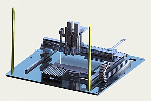 PCB板自动返修设备【包电控BOM、程序、工程图】