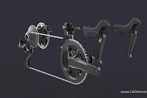 shimano 9200 自行车链条传动系统 变速系统