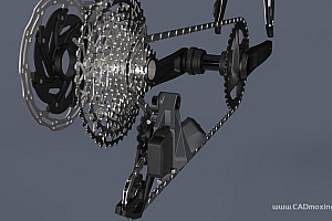 Sram Force AXS.128 自行车链条传动系统 变速系统