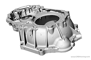 丰田汽车发动机齿轮箱 toyota-1zz 3D三维扫描模型