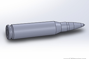 口径5.8x42mm子弹结构
