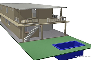 两层自建房楼房房子房屋别墅