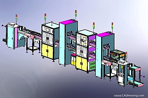 全自动化PCB路板FCT功能测试线(已投产)