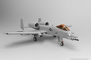 战斗机飞机 A-10 霹雳 II