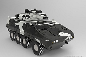 8×8 两栖装甲车
