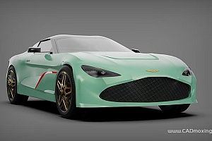 阿斯顿马丁跑车汽车DBS GT Zagato