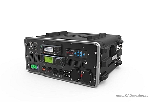 无线电接收机4U GOBOX外观设计 IC-706 MD9600 180H