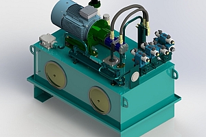 液压站液压动力单元15KW 700L