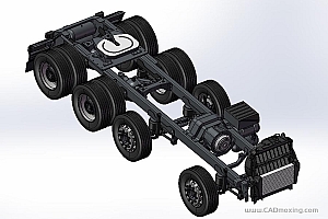 R730-8×4 卡车拖头底盘车架
