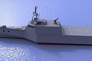 LCS-2独立号濒海战斗舰驱逐舰模型