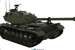 美国M103重型主战坦克