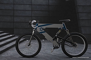 公路赛自行车方案设计模型