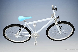 公路自行车方案设计模型