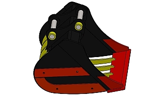 挖掘机挖斗筛