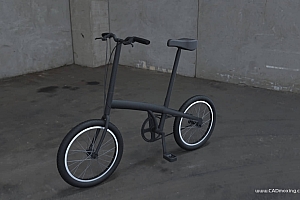 小型自行车方案设计模型